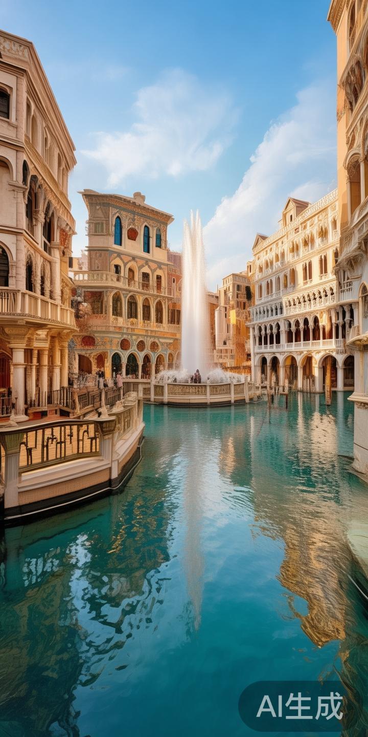 作为澳门一个标志性景点，威尼斯人主题乐园以其融合了